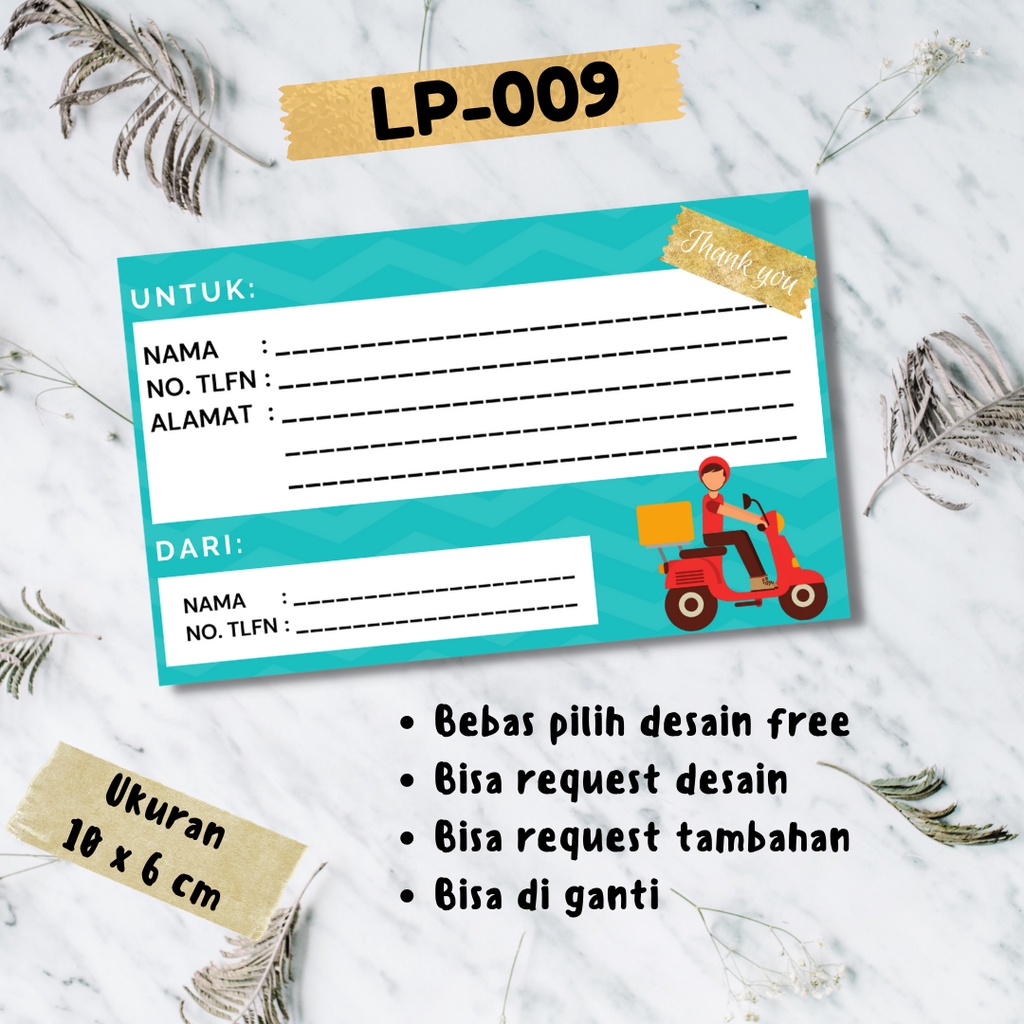 

CETAK LABEL PENGIRIMAN ONLINE SHOP UMKM SMALL BUSINESS FREE DESIGN BEBAS PILIH CONTOH