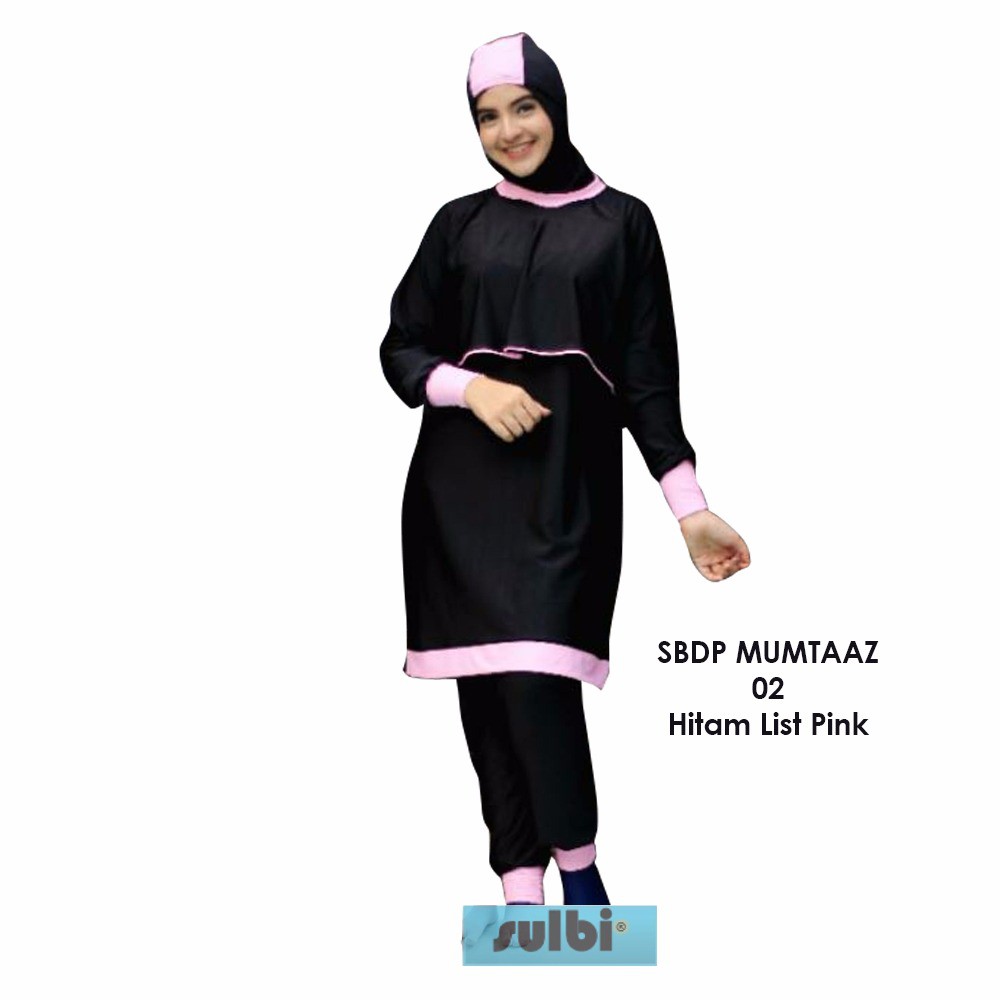 Baju Renang Muslim Wanita Dewasa Muslimah Model Loose Fit MUMTAAZ SULBI