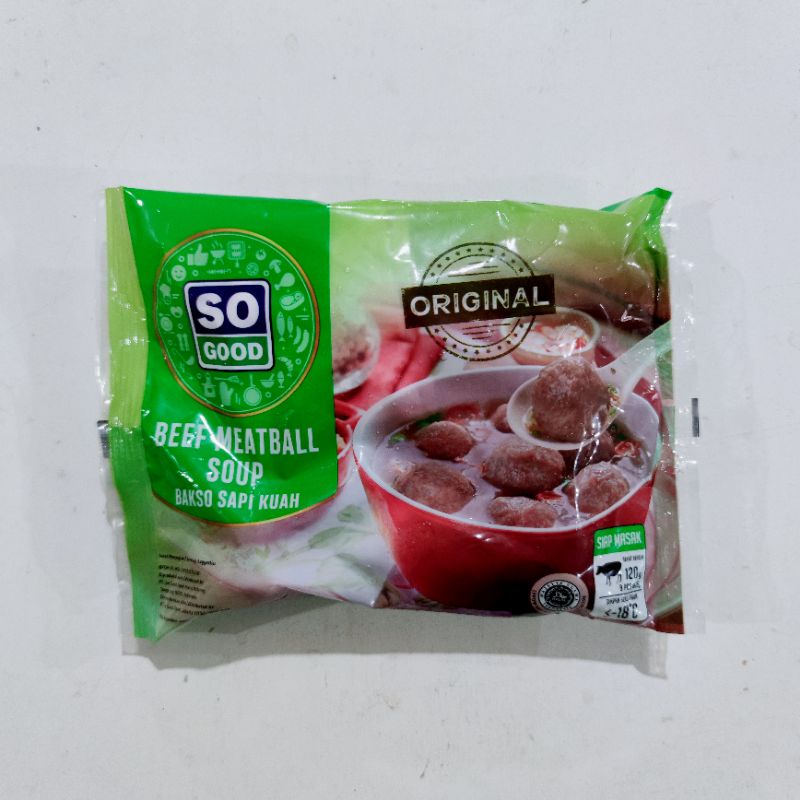 

SOGOOD baso sapi + bumbu isi 8pc 120gr