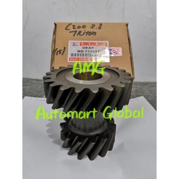 gigi transmisi barbel l200 strada 2.8 triton pajero kb7t kb74t md-731637