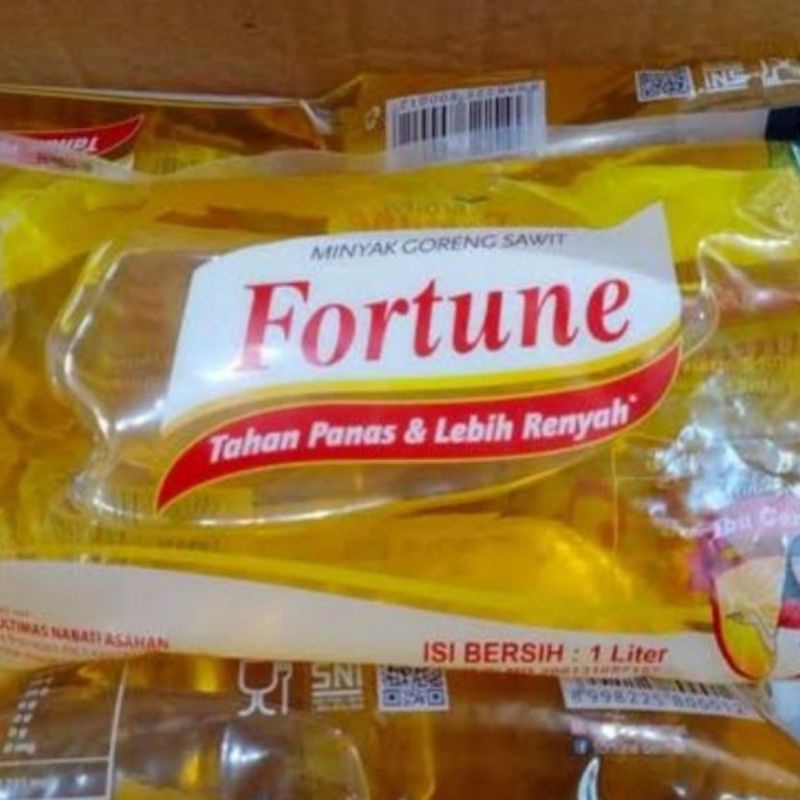 

MINYAK GORENG FORTUNE BANTAL KEMASAN 1LITER