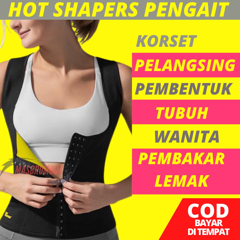 HOT SHAPER KORSET PELANGSING PEMBENTUK TUBUH MELAHIRKAN PENEGAK PUNGGUNG  BJ02