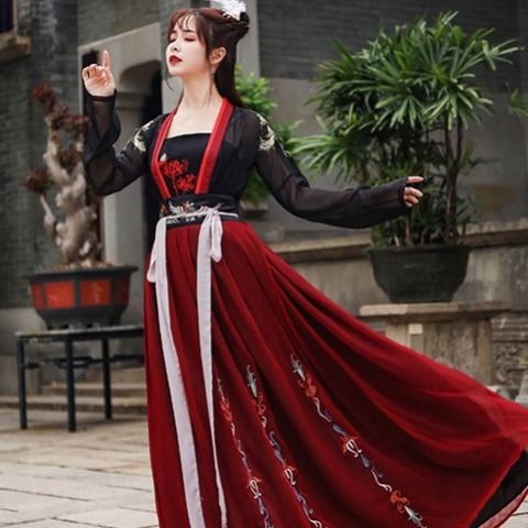 Bianhua women's Han Chinese clothing Chinese style modified elegant fairy ancient costume fairy anci