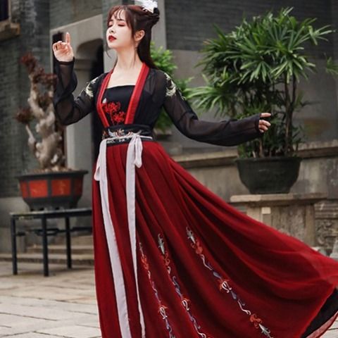 Bianhua women's Han Chinese clothing Chinese style modified elegant fairy ancient costume fairy anci