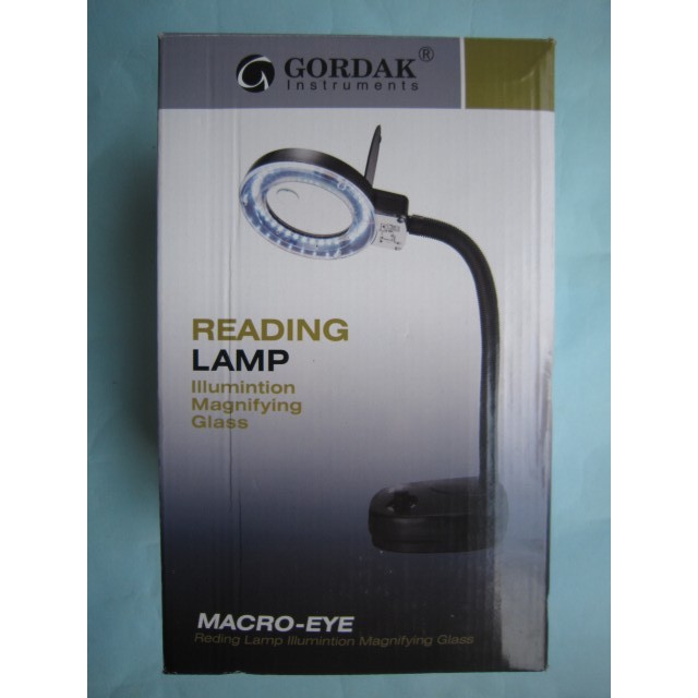 Lampu Baca LED Lampu Meja Kaca Pembesar-208 Reading Lamp Magnifier LED Desk Light