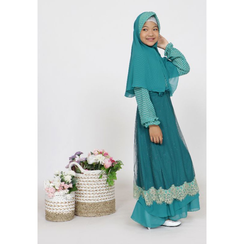 GAMIS AISYAH / BAJU GAMIS PUTRI./ GAUN SYARI