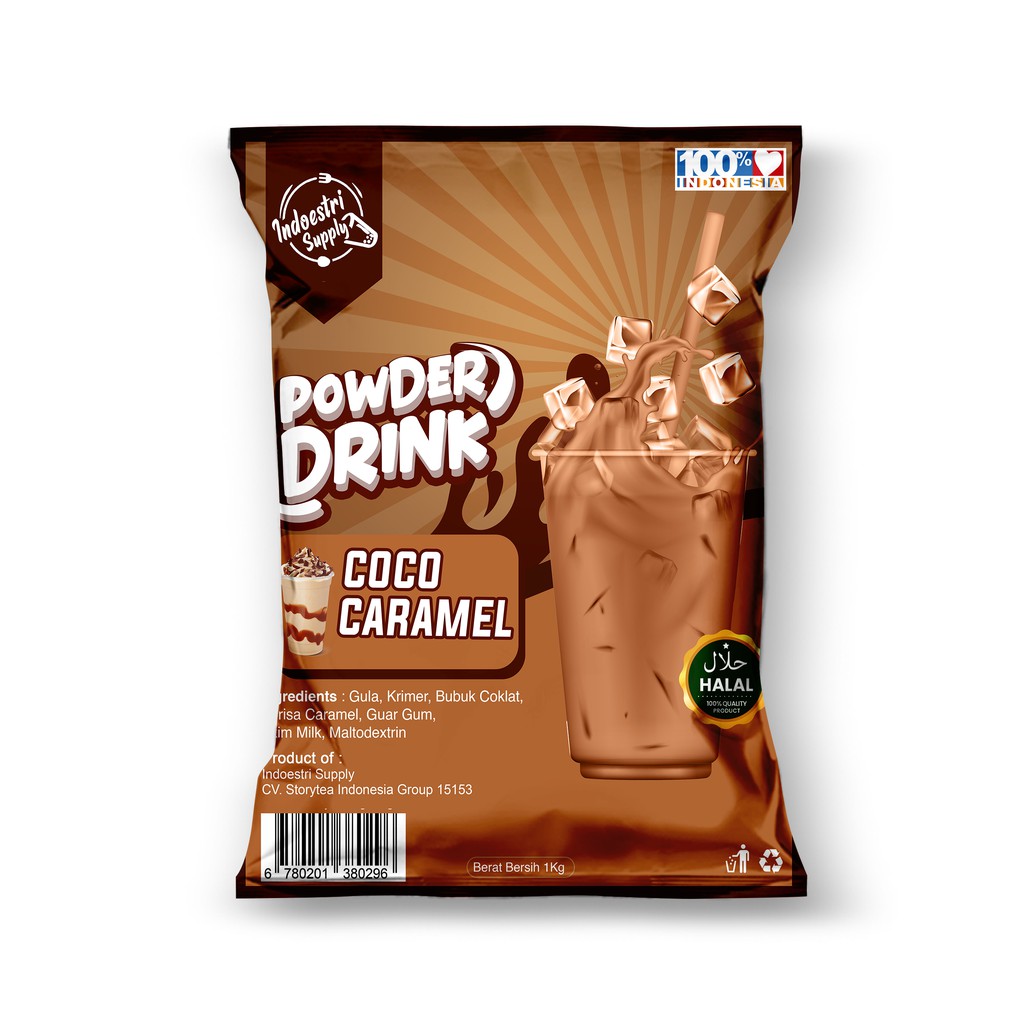 Jual Bubuk Minuman Powder Drink Rasa Choco Caramel 1 Kg Mix Gula Shopee Indonesia