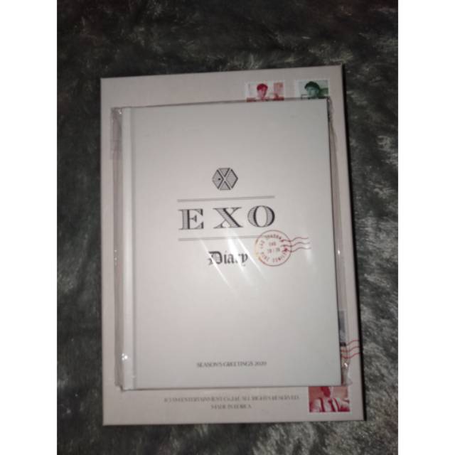 Hard Cover Diary EXO Season Greeting