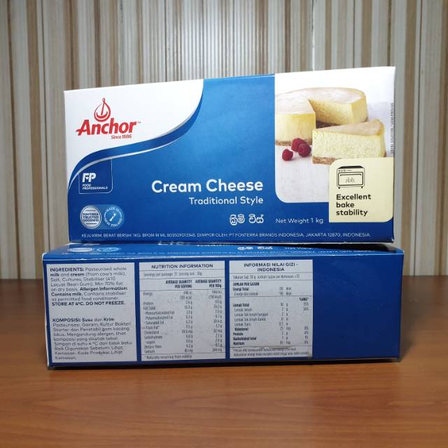 

Anchor Cream Cheese 1Kg /500gr