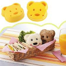 Cetakan Roti Beruang Bisa Untuk Nasi Juga - Cetakan Nasi Bekal Anak BEAR - Cetakan Bento Nasi Roti - Sandwich Mold BEAR