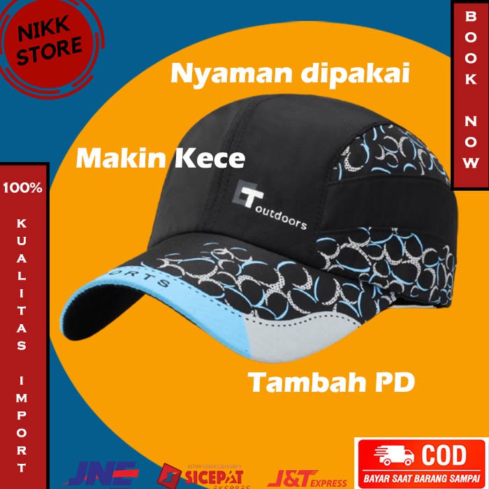 Topi Original Pria Import Topi Cowok Impor Santai Pantai AB498