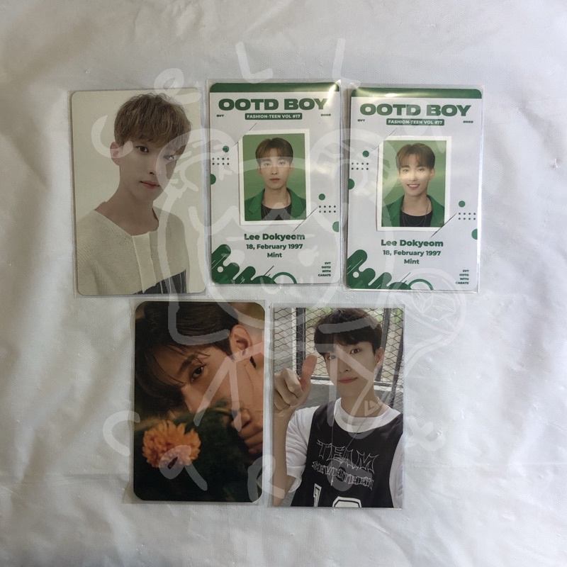 PC DK DOKYEOM SEVENTEEN BENE MECIMA MEMBERKIT 2022 SG2022 SEASON GREATING PHOTO ID SET