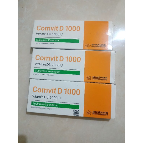 COMVIT D - VITAMIN D3 1000IU / NOVAPHARIN