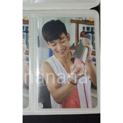 Photocard Chen exo lotto box