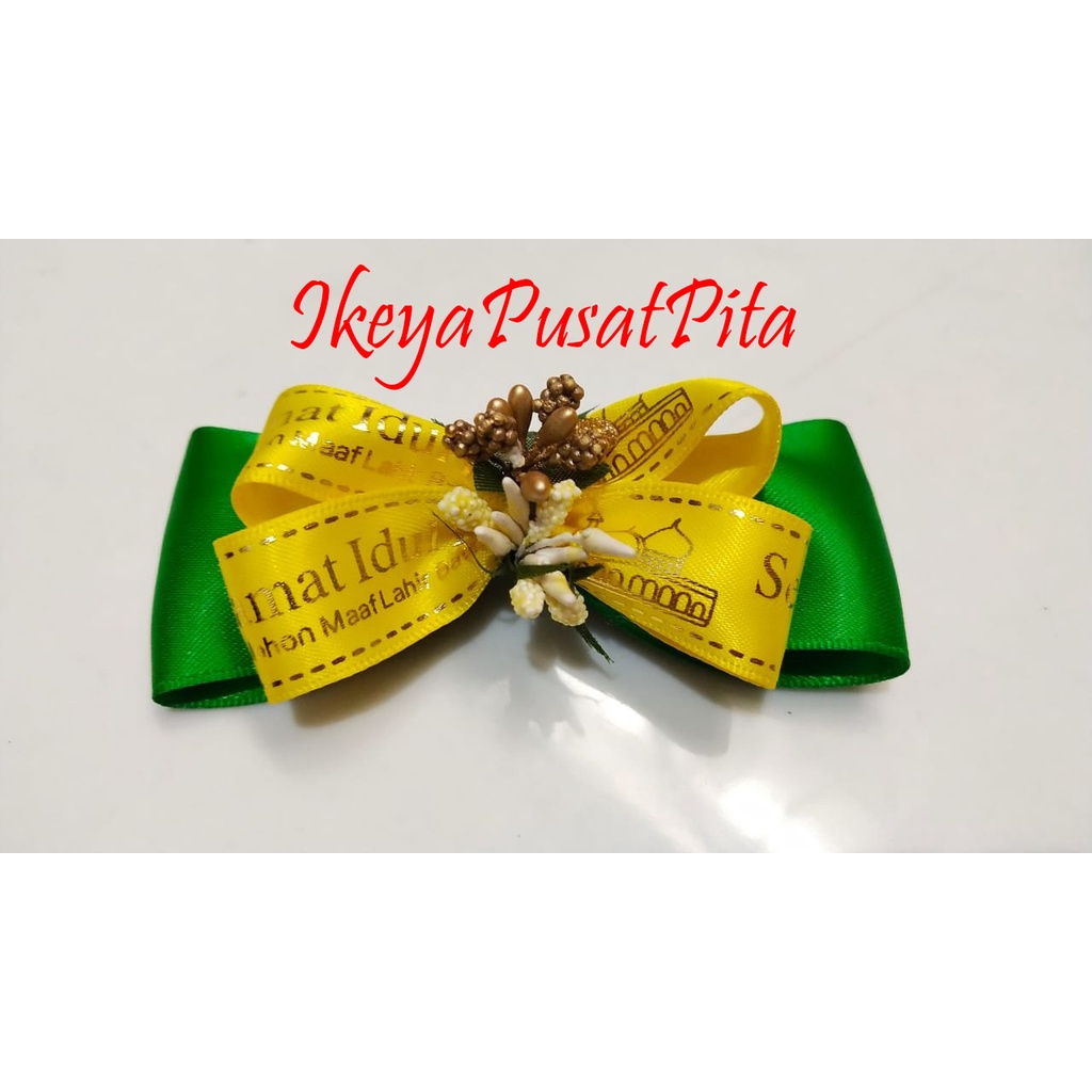 

(1 pcs) Pita Idul Fitri | Pita Lebaran | Pita Parcel | Pita Hampers | IDFT 22 | Toko Bahan Craft | Ikeya Pusat Pita