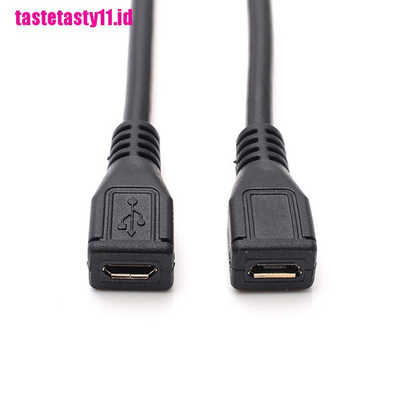 (TTID) Kabel Data / Charger Micro USB Female Ke Female