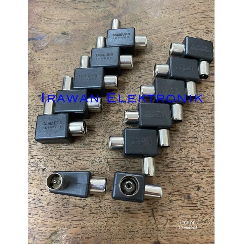 [KODE 5147] Samsung Konektor Jek Antenna Male to Female Sambungan Antena L  MURAH