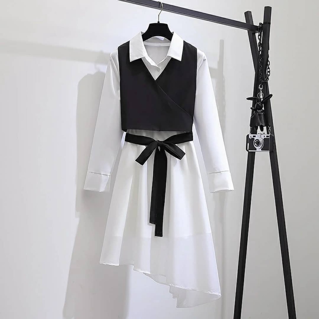 Atasan Tunik Terbaru 2021 Baju Lengan Panjang Wanita Kekinian Muslim Jumbo Katun Bukan Putih Batik I