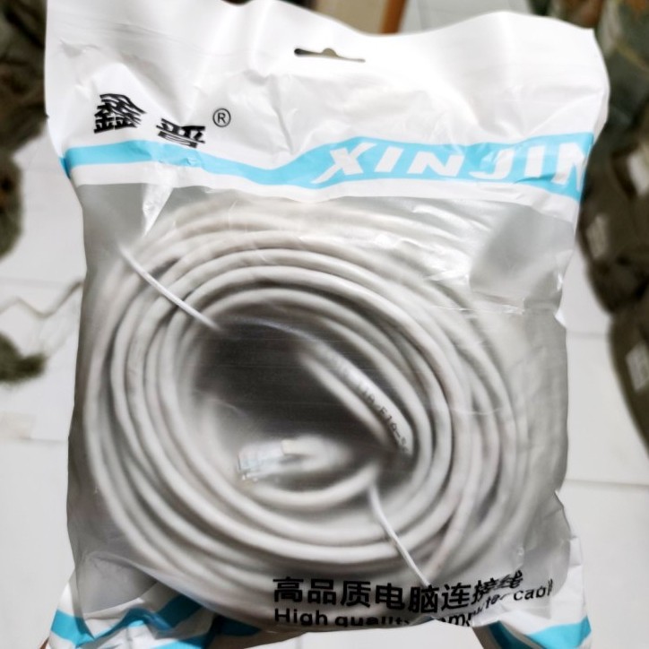 KABEL LAN 30M CAT 6 / KABEL UTP 30 METER PABRIKAN CAT 6