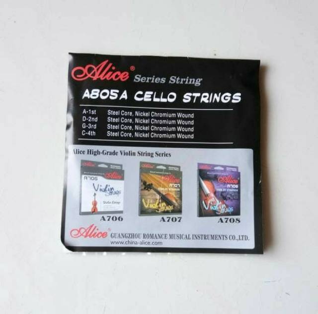 Senar cello Alice A805 Alice A805A 1 set