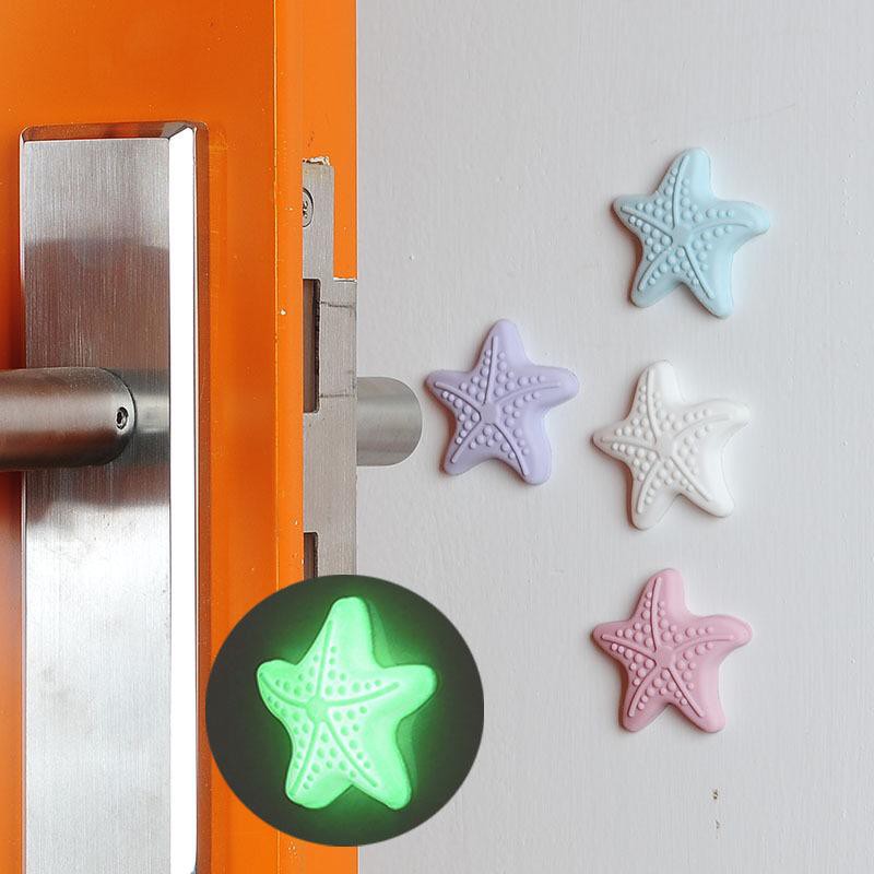 UNNISO - Pengganjal Pintu Motif Star / Pengganjal Pintu Glow in The Dark