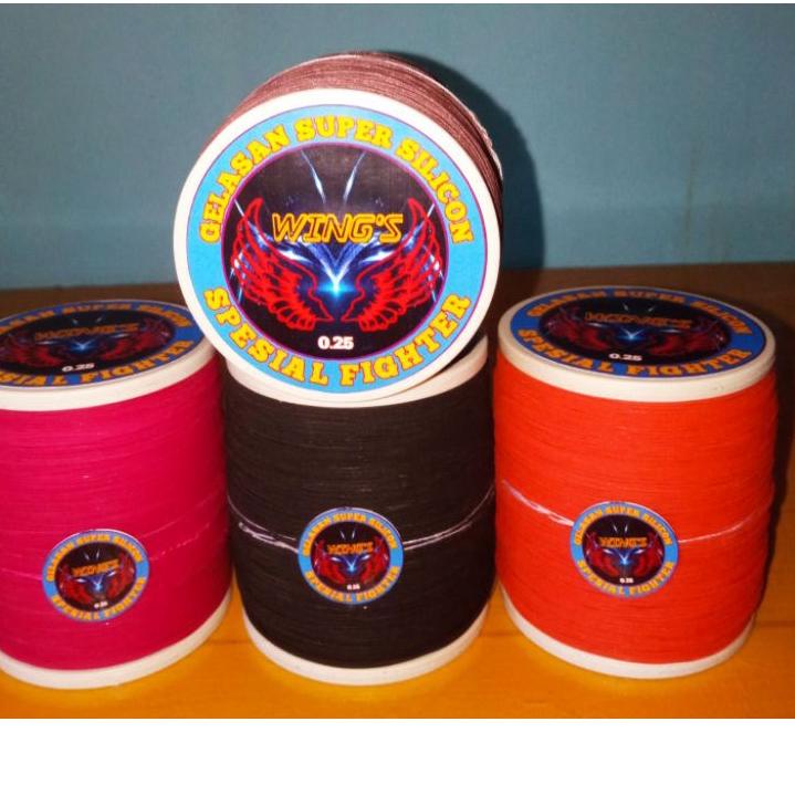 [ProdukPQ9] (WING'S 0.25) Benang Gelasan layangan Terhitz