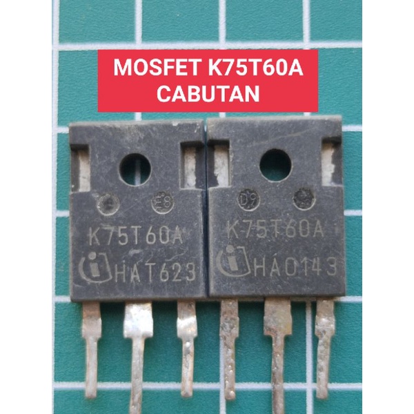 IGBT  K75T60A 75A 600V MOSFET K75T60