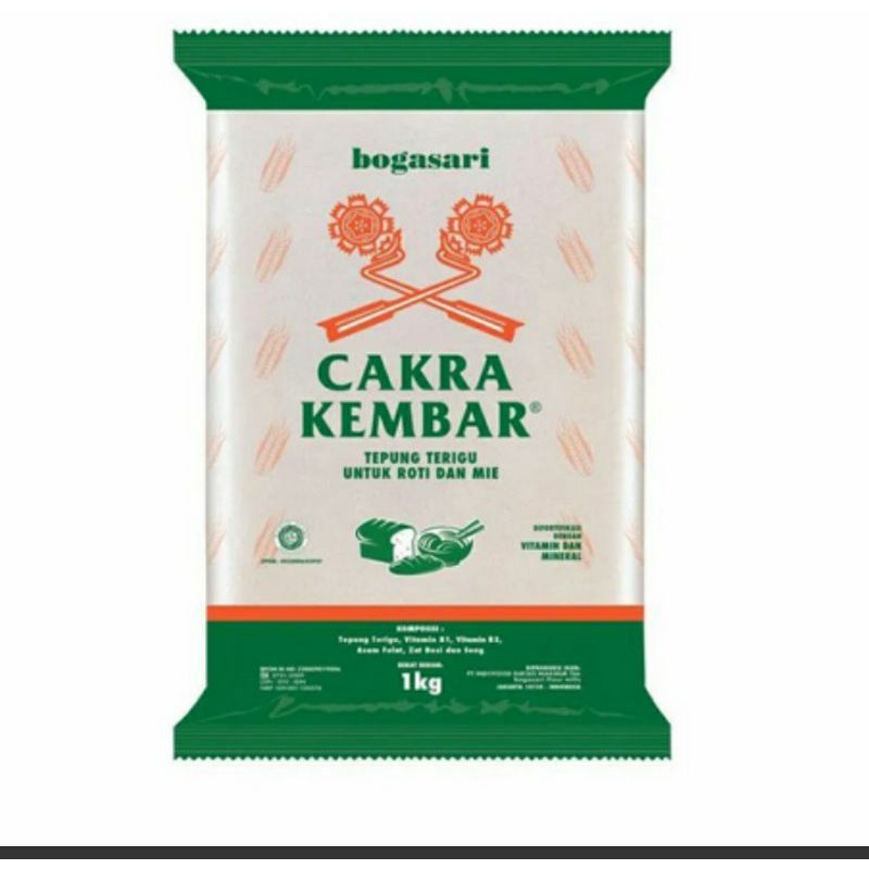 

TEPUNG TERIGU CAKRA EKONOMIS 1 KG