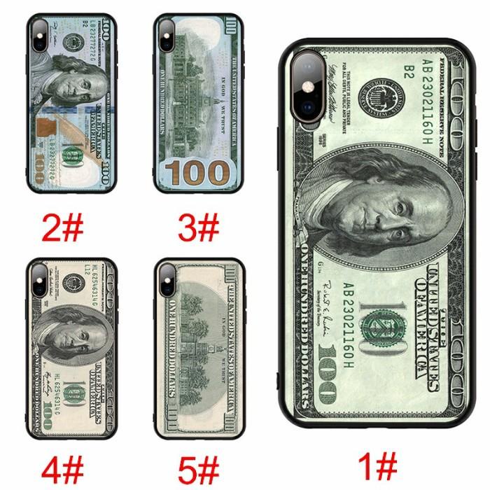 Softcase Hp Motif 100 Dolar Amerika Usd Bonus Dompet Dollar Terbaru
