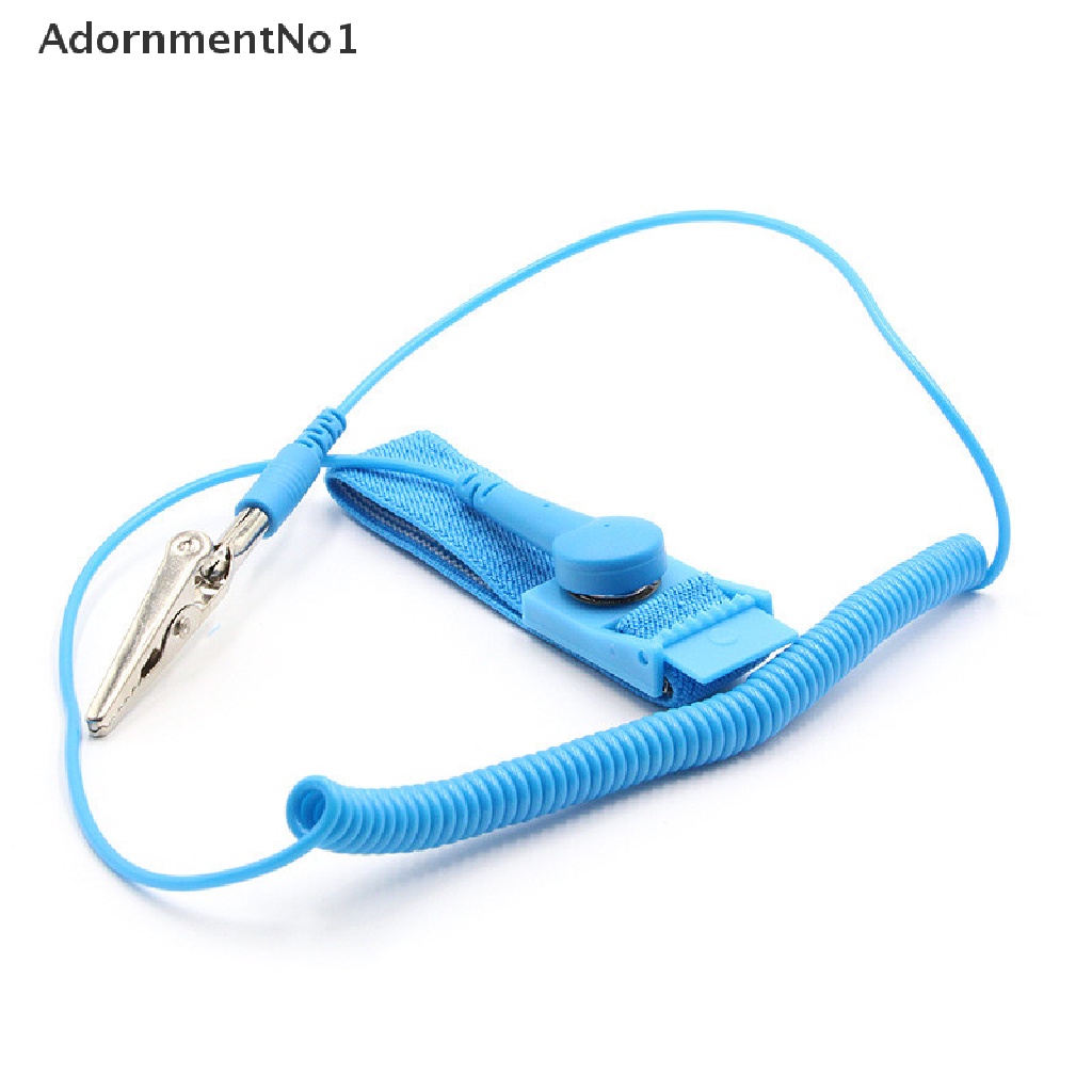 (AdornmentNo1) Strap Pergelangan Tangan ESD Anti Statis Untuk Reparasi Elektronik