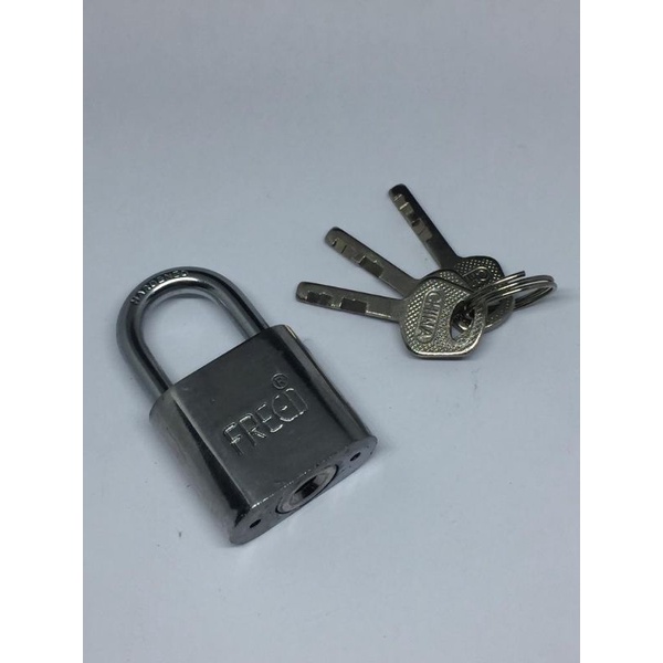 Gembok Nekel leher Pendek FREED 30 40 50 60 mm - Gembok Rumah Industri Padlock