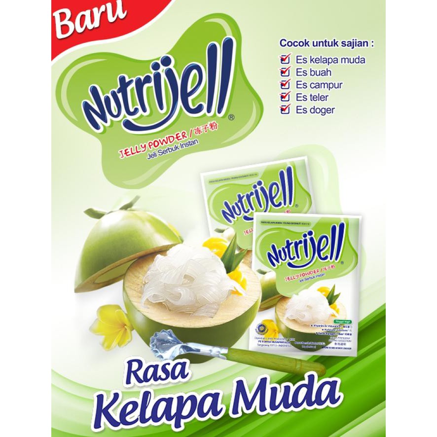 

31.87-Kue- Nutrijell Rasa Kelapa Muda -Terlengkap-Termurah-Dijamin.