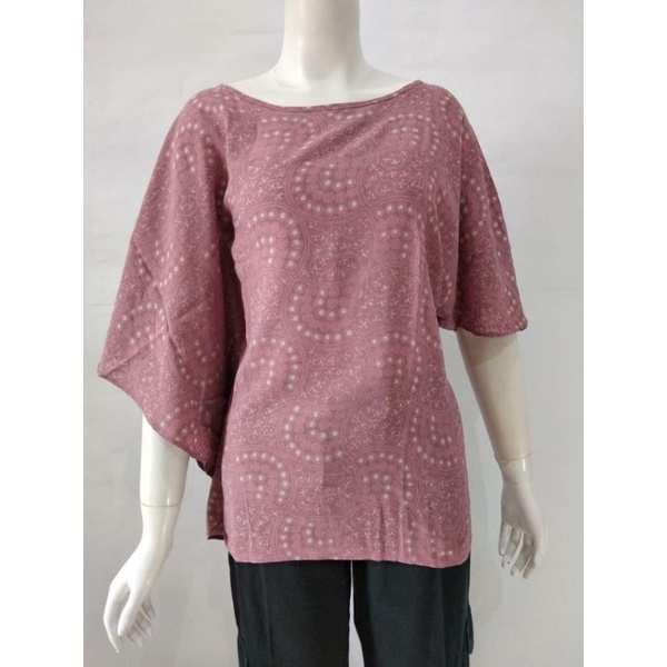 Blus Batik Kelelawar Selly - Atasan Wanita Blouse
