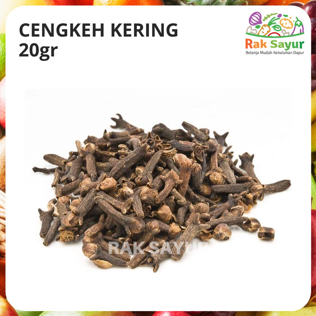 

Cengkeh 20gr Bumbu Dapur Minang Rendang Dendeng Gulai Padang