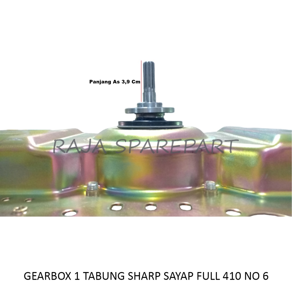 Gearbox Mesin Cuci 1 Tabung SHARP Gigi 11 (Sayap 2)