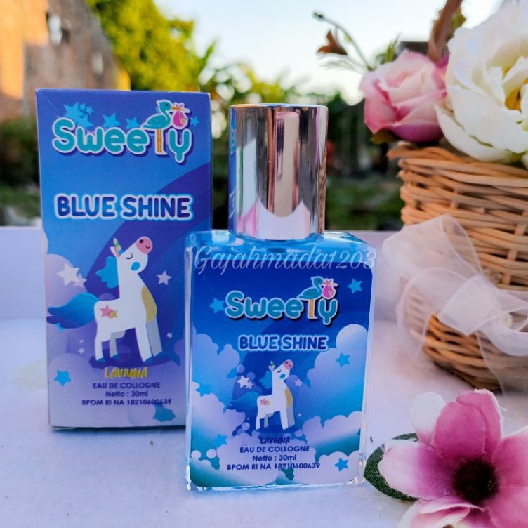 Parfum Sweety BlueShine Segel Bpom 30ml