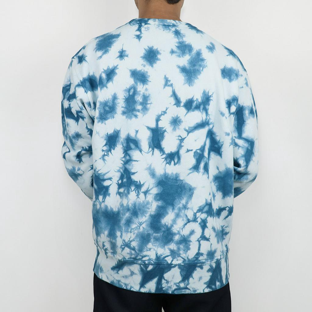 Sweatshirt Tie Dye Pria by Champion Blue