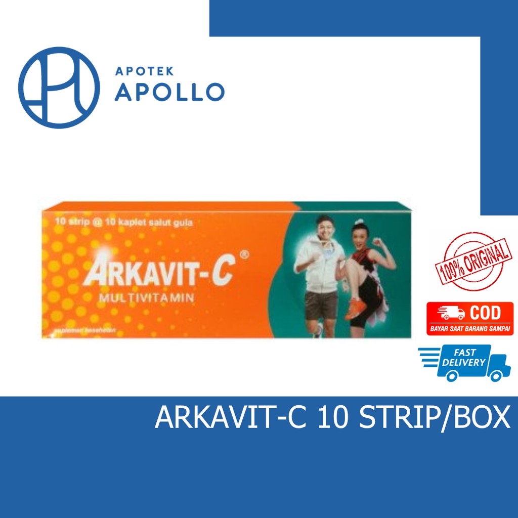 ARKAVIT C PER BOX MULTIVITAMIN + VITAMIN C 500MG 500 MG ARKAVITC ARKAVIT-C