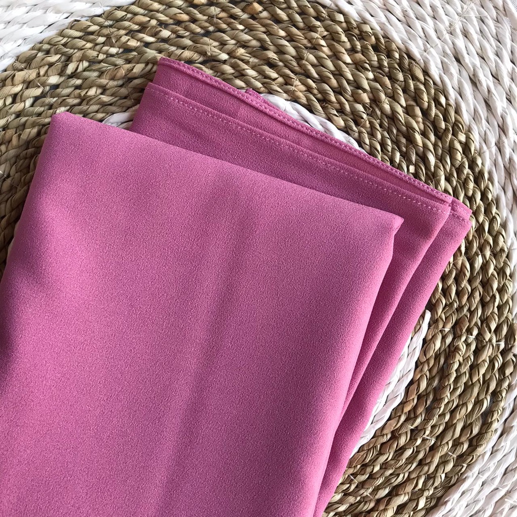 Pashmina Diamond Stretch Italiano / Pashmina Diamond / Jilbab Pashmina-Dusty Pink