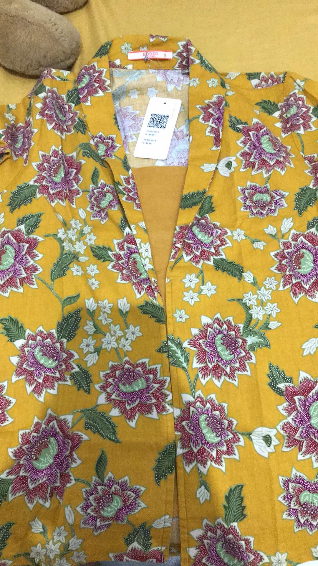 Rodeo - Batik Wanita - Leal Batik - Yellow