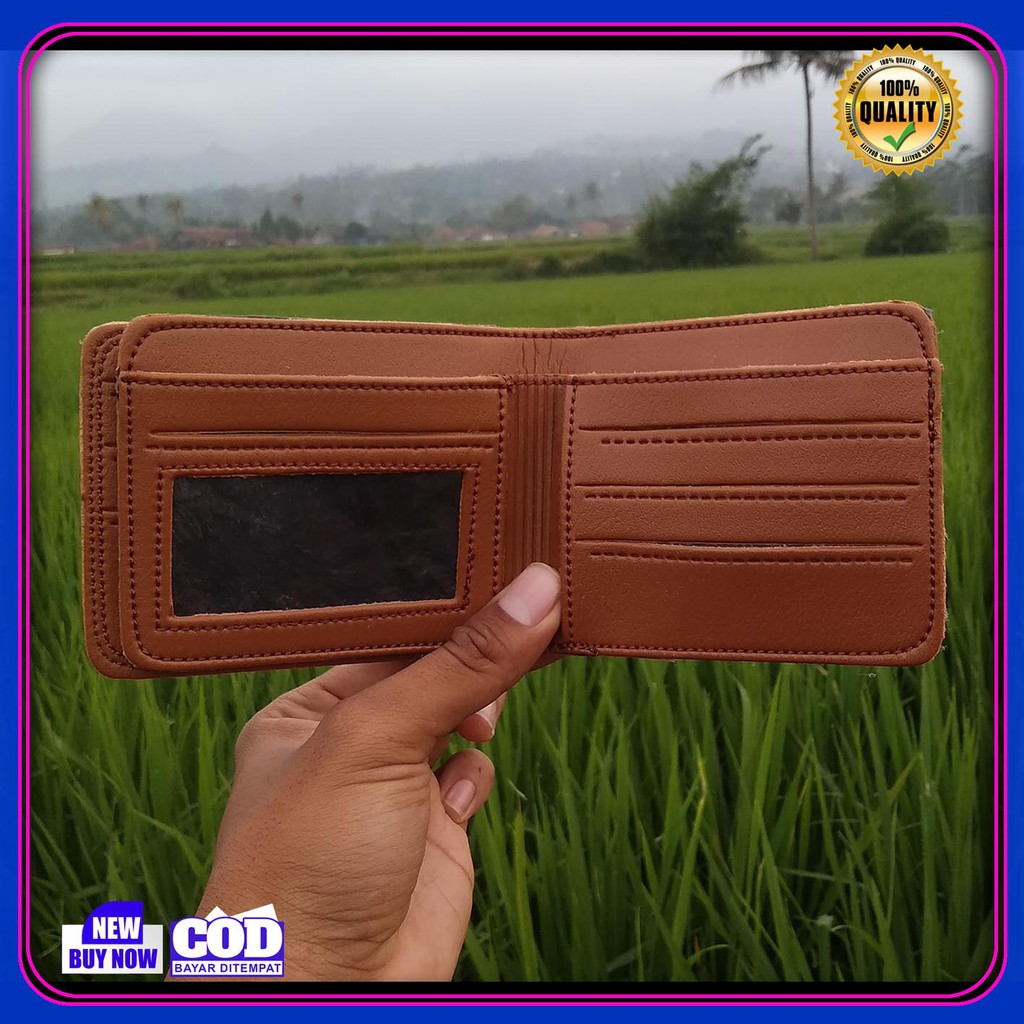 AMT CLOTH'S Dompet Lipat Bahan Kulit PVC TERBARU ORIGINAL COD