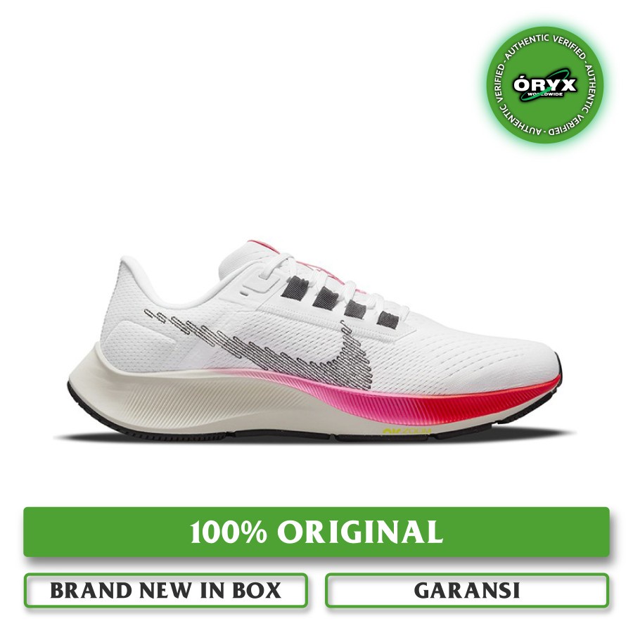 Nike Air Zoom Pegasus 38 Rawdacious / White / Black / Football Grey / Pink Blast (DJ5397-100) 100% O