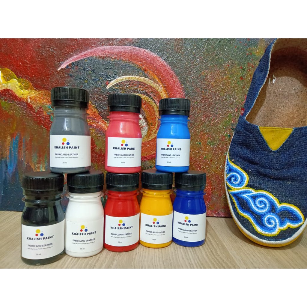 

Cat Sepatu, Cat Kanvas, Cat Jaket, Cat Sepatu Kulit, Cat Kaligrafi KHALISH PAINT