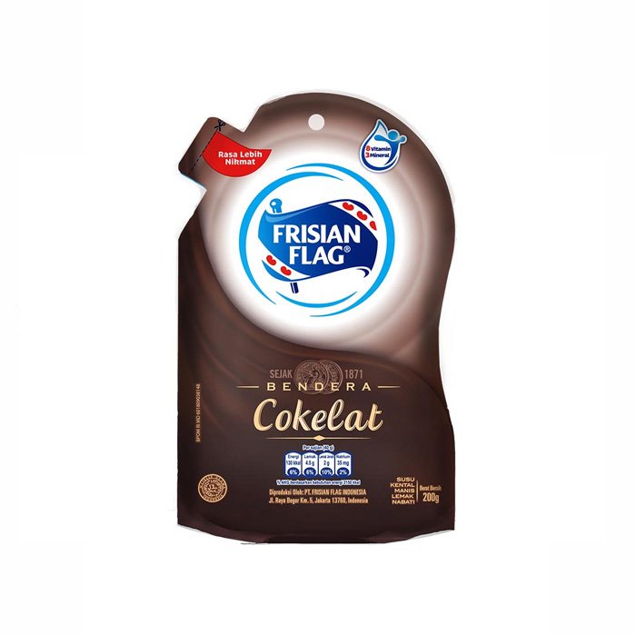 

Frisian Flag Susu Kental Manis Cokelat Pouch 280gr