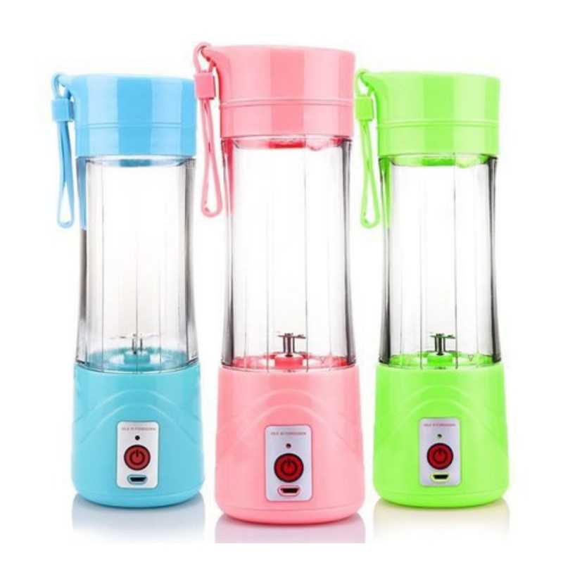 Blender Portable Mini juice cup 380ml blender jus USB mixer alat smoothies