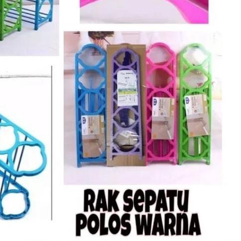 Rak Sepatu Plastik / Tempat Sepatu Plastik Susun 5 Tingkat