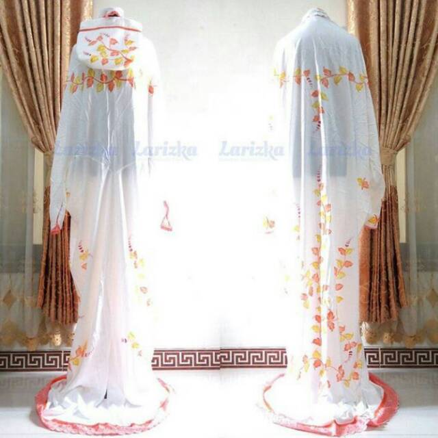 Mukena LARIZKA lajuran /terusan