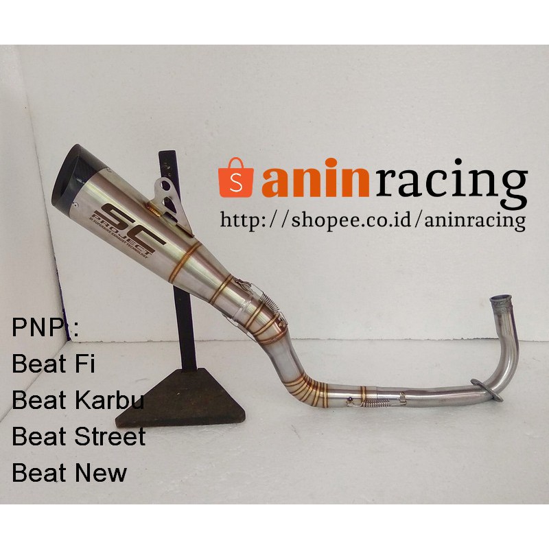 SC Project Knalpot Beat Racing / Knalpot Beat Karbu / Knalpot Beat Street / Knalpot Beat Fi