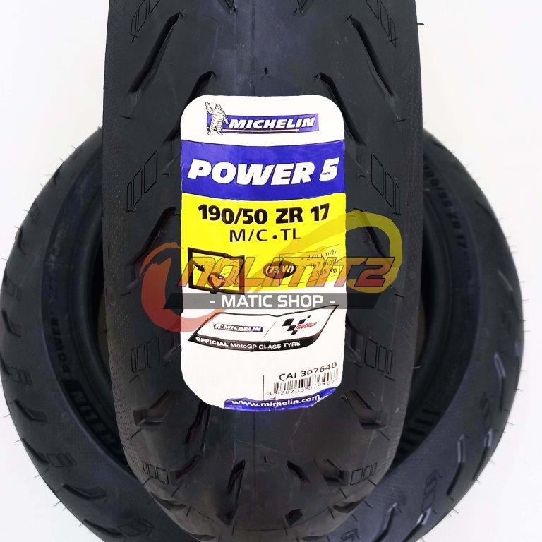 Ban Michelin Power 5 190/50 - 17