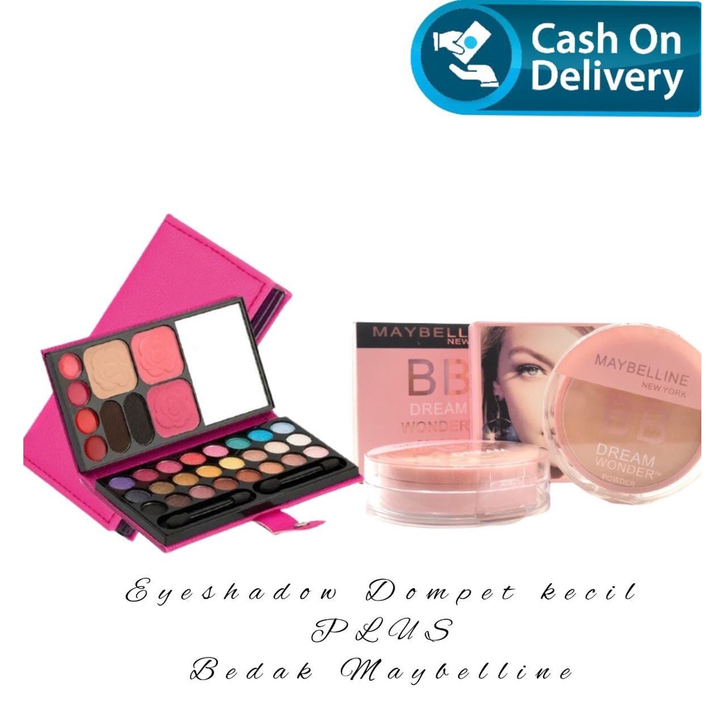 PROMOO!! Eyeshadow Dompet Kecil PLUS Bedak BB Dream Wonder